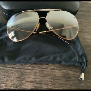 Dolce & Gabbana Brown Gold Sunglasses
